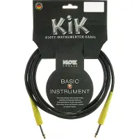 Klotz KIKC4.5PP5 câble d'instrument jack 2p - jack 2p 4,5 mètres