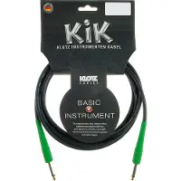 Klotz KIKC3.0PP4 câble d'instrument jack 2p - jack 2p 3 mètres