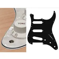 Boston ST-413-PW plaque de protection 4 plis pour guitare style ST, pearl white