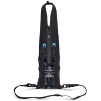 Miggo Padded Camera Strap and Wrap Harness zwart/blauw voor verrekijker