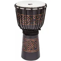 Toca Djembe Street Series Medium 10" X 20" Black Onyx