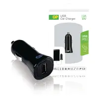 GP Adaptateur allume-cigare avec 1 port USB 1.2 A