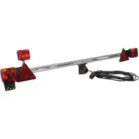 Carpoint Panneaux Lumineux Carpoint Extensible 12 V 140/210 cm