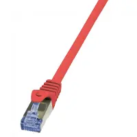 Logilink CAT 6A Patchkabel 10G S/FTP PIMF PrimeLine rot 7.5 m
