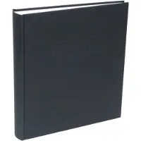 Deknudt Photo Album Linen 100 Pages Photo Album 30x33 Cm Noir