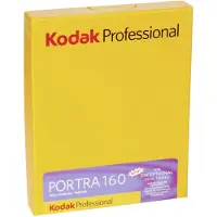 Kodak Portra 160 4x5 10 Blatt Photo Film Noir