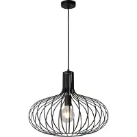 Lucide Lampe suspendue Manuela Ø 50 cm noir