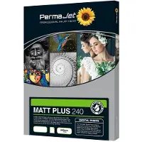 Permajet PJ51102 Mate Plus 240gsm 6x4" 100 feuilles