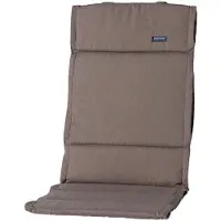 Madison Coussin de Chaise de Jardin en Textilène Madison Rib Liver (Dossier Haut)