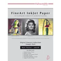 Hahnemuhle Digital Fineart A4 Testpack Paper Blanc