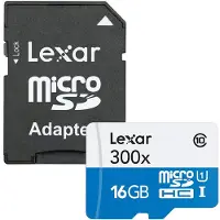 Lexar - Carte mémoire flash - 16 Go - Class 6 - micro SDHC