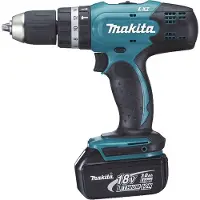 Makita Perceuse à percussion 18V LXT (2x3,0 Ah) en MAKPAC - DHP453RFJ