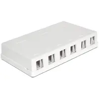 DeLOCK Boîtier Keystone 6 Ports -