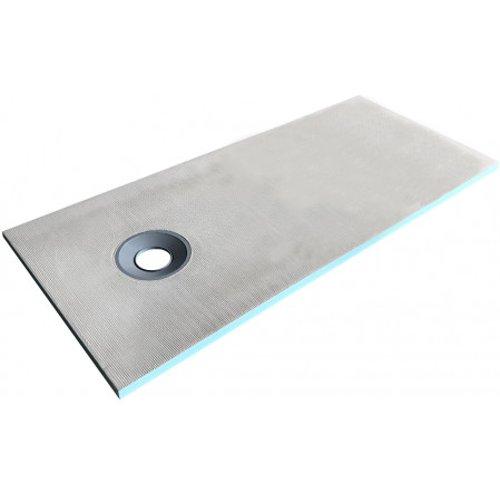 Receveur prêt à carreler DELOS siphon inclus 1400x900x40mm découpable