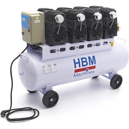 Compresseur 12 volts HBM avec accessoires dans un sac de transport