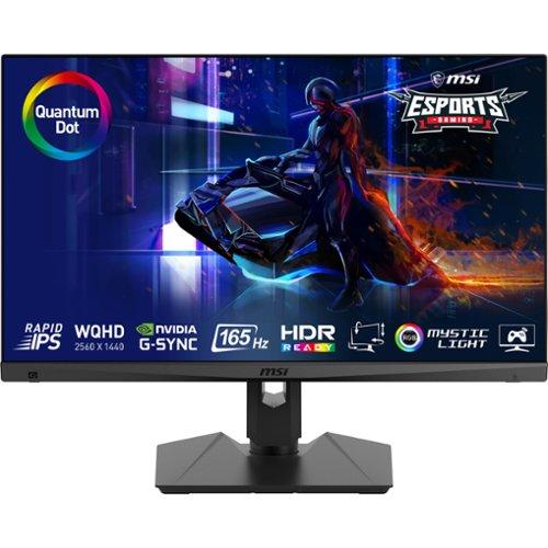 MSI Optix MPG321UR-QD Écran Gaming 32 4K UHD - Dalle IPS Quantum Dot  3840x2160, 144Hz 1ms, G-SYNC Compatible, Couleurs 97% DCI-P3 (10-Bit) 