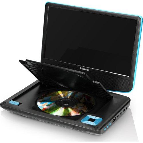 Lenco BRP-1150BK - Lecteur Blu-Ray - DVD Portable 11,5,écran TFT 1024 x  600 Pixels - Batterie intégrée - avec Adaptateur Secteur et Voiture -  entrée
