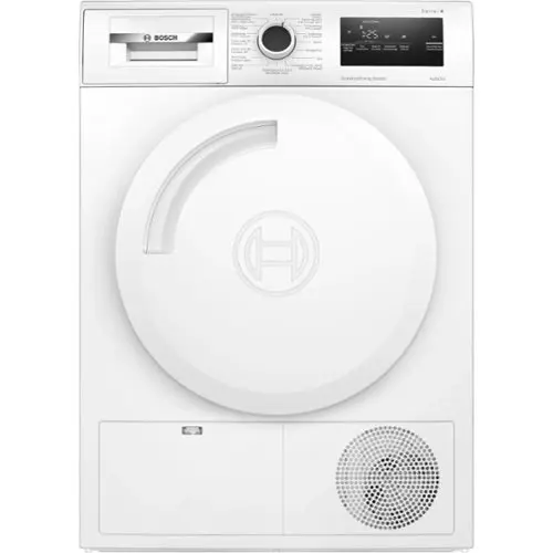 Sèche-linge à Pompe à Chaleur Bosch Série 6 WQG233C0IT - 8 Kg, Classe A+++, AutoDry, Iron Assist
